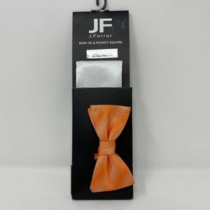 JF J. Ferrar Bow Tie & Pocket Square Combo